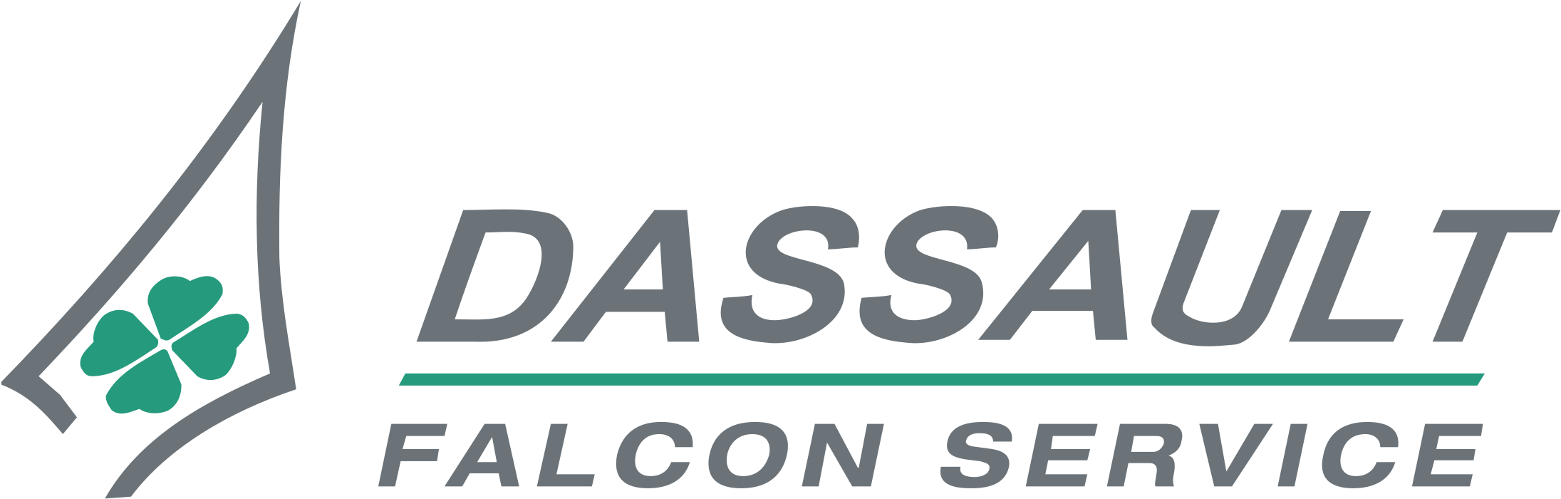 Logo Dassault Falcon Service